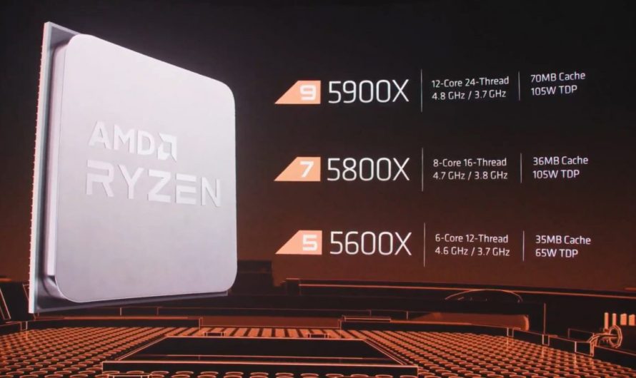 AMD revela la serie de procesadores Ryzen 5000 con arquitectura Zen 3