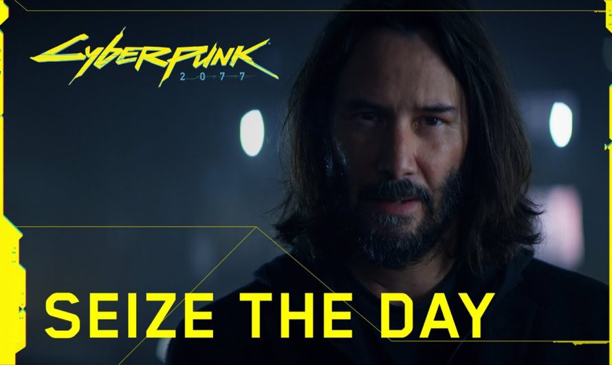 Keanu Reeves protagoniza el comercial de Cyberpunk 2077, «Seize the Day»