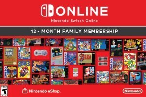 Nintendo Switch Online familiar · 12 meses · Estados Unidos · Código digital