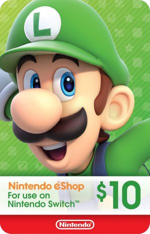 Nintendo eShop Gift Card $10 USD · Estados Unidos · Código digital