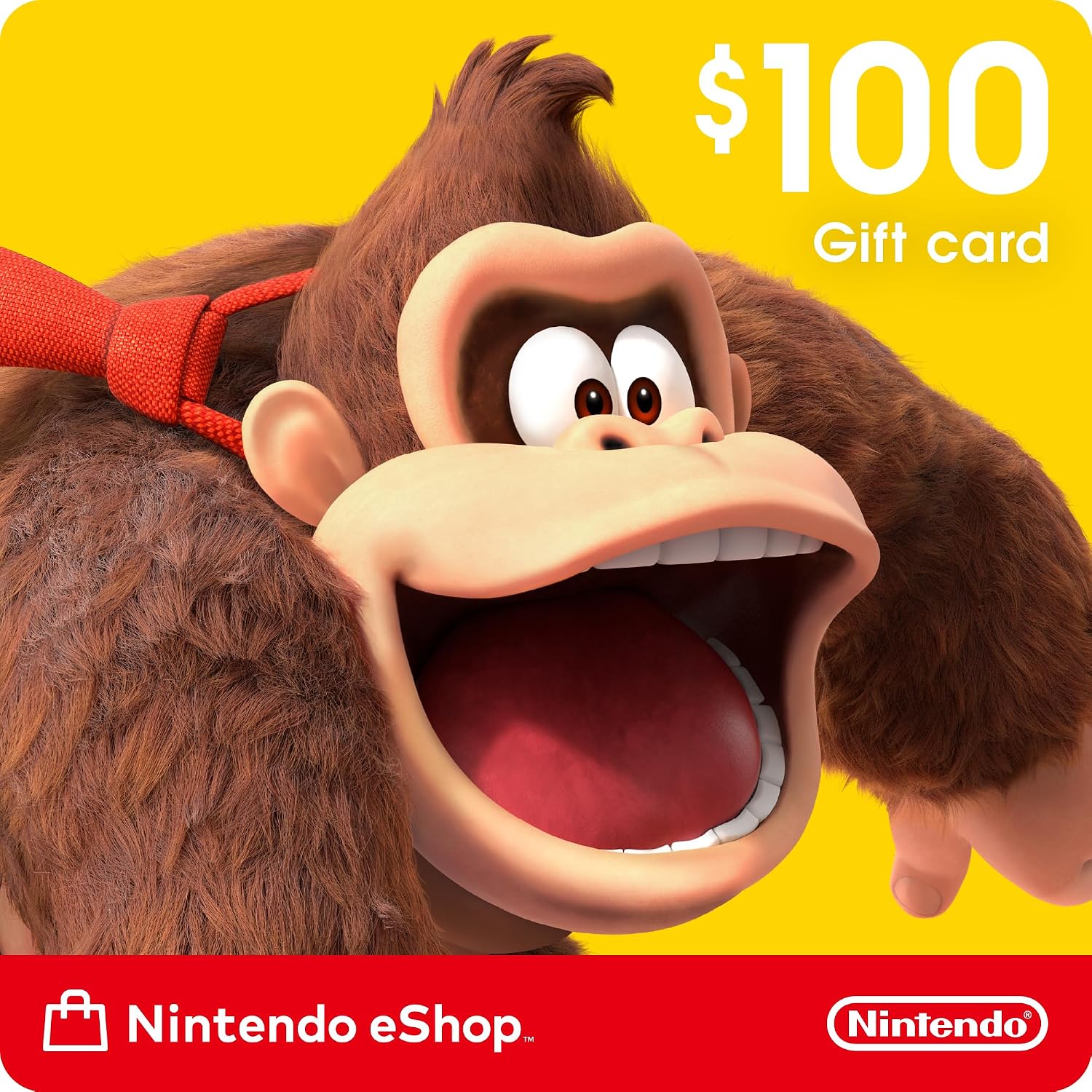 Nintendo eShop Gift Card $100 USD · Estados Unidos · Código digital