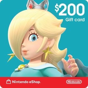 Nintendo eShop Gift Card $200 USD · Estados Unidos · Código digital