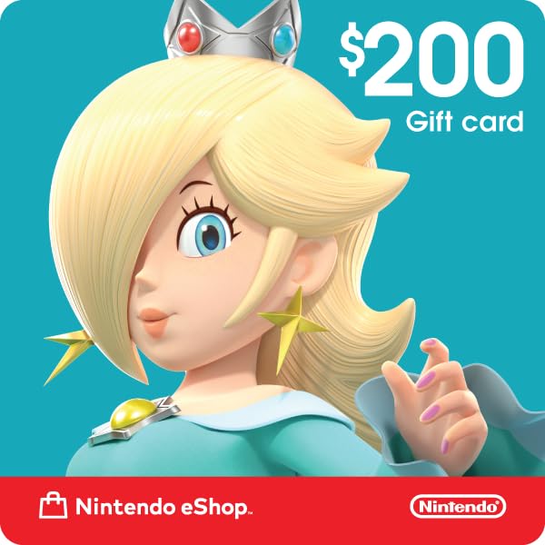 Nintendo eShop Gift Card $200 USD · Estados Unidos · Código digital