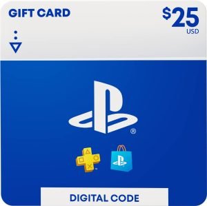 PlayStation Store Gift Card $25 USD · Estados Unidos · Código digital
