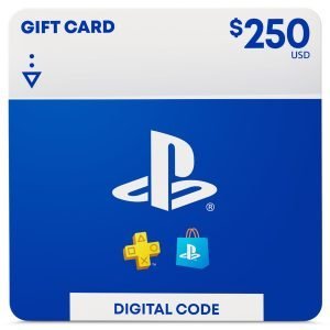 PlayStation Store Gift Card $250 USD · Estados Unidos · Código digital