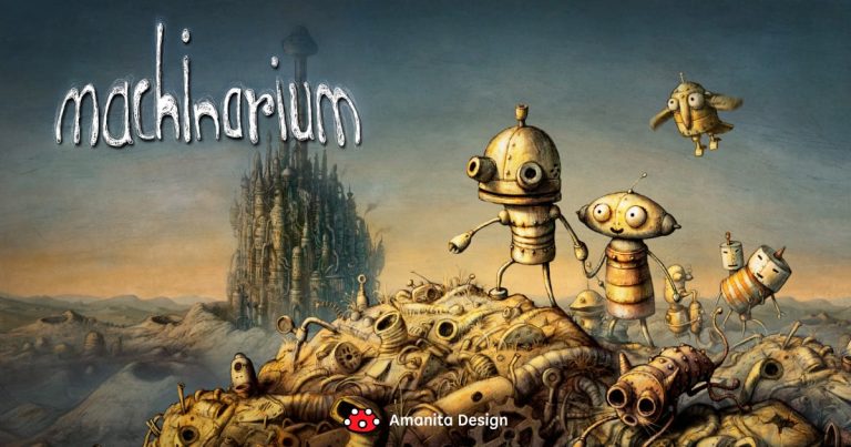 Machinarium, arte oficial usado en el Resumen Gamer del 11 de octubre de 2026