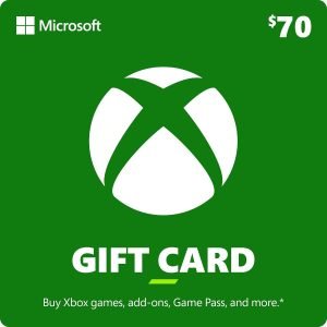 Xbox Gift Card $70 USD · Estados Unidos · Código digital